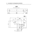 S21  Elevator instantaneous safety gear OX-188A B for safty parts